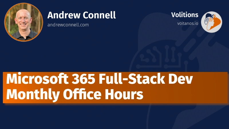 Join me for the first public office hours! Join me for the first public office hours!