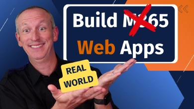 Real World Example: Build Web Apps - not M365 or Teams Apps Real World Example: Build Web Apps - not M365 or Teams Apps