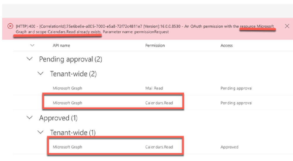 Don't be fooled by duplicate permission requests