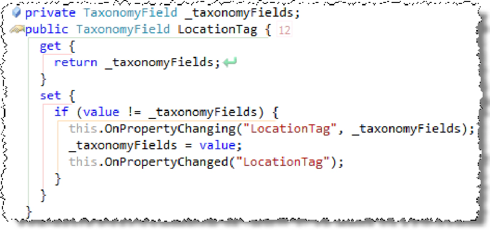 Taxonomy with LINQ