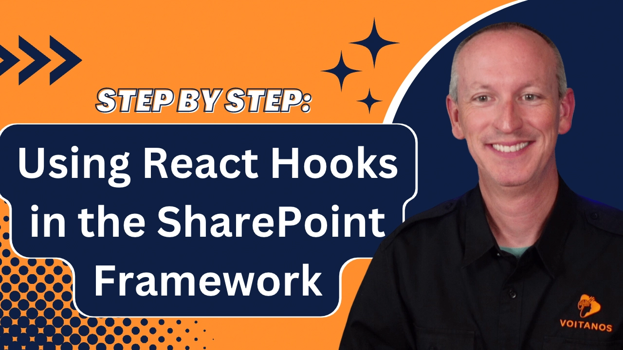 How to use React Hooks with the SharePoint Framework (SPFx) How to use React Hooks with the SharePoint Framework (SPFx)