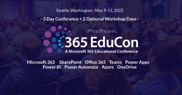 Join me at TechCon365 Seattle (May 2022) for SharePoint Framework & Azure Functions