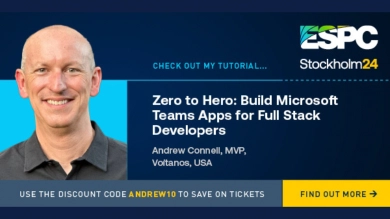 Join me - ESPC in Stockholm in December - Microsoft 365 Dev Join me - ESPC in Stockholm in December - Microsoft 365 Dev