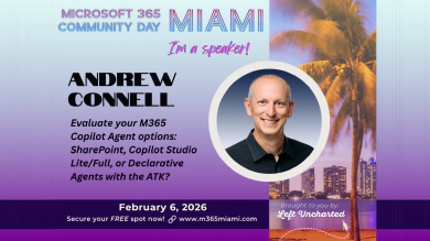 Join Me - Microsoft 365 Community Day - Miami FEB 2, 2026 Join Me - Microsoft 365 Community Day - Miami FEB 2, 2026