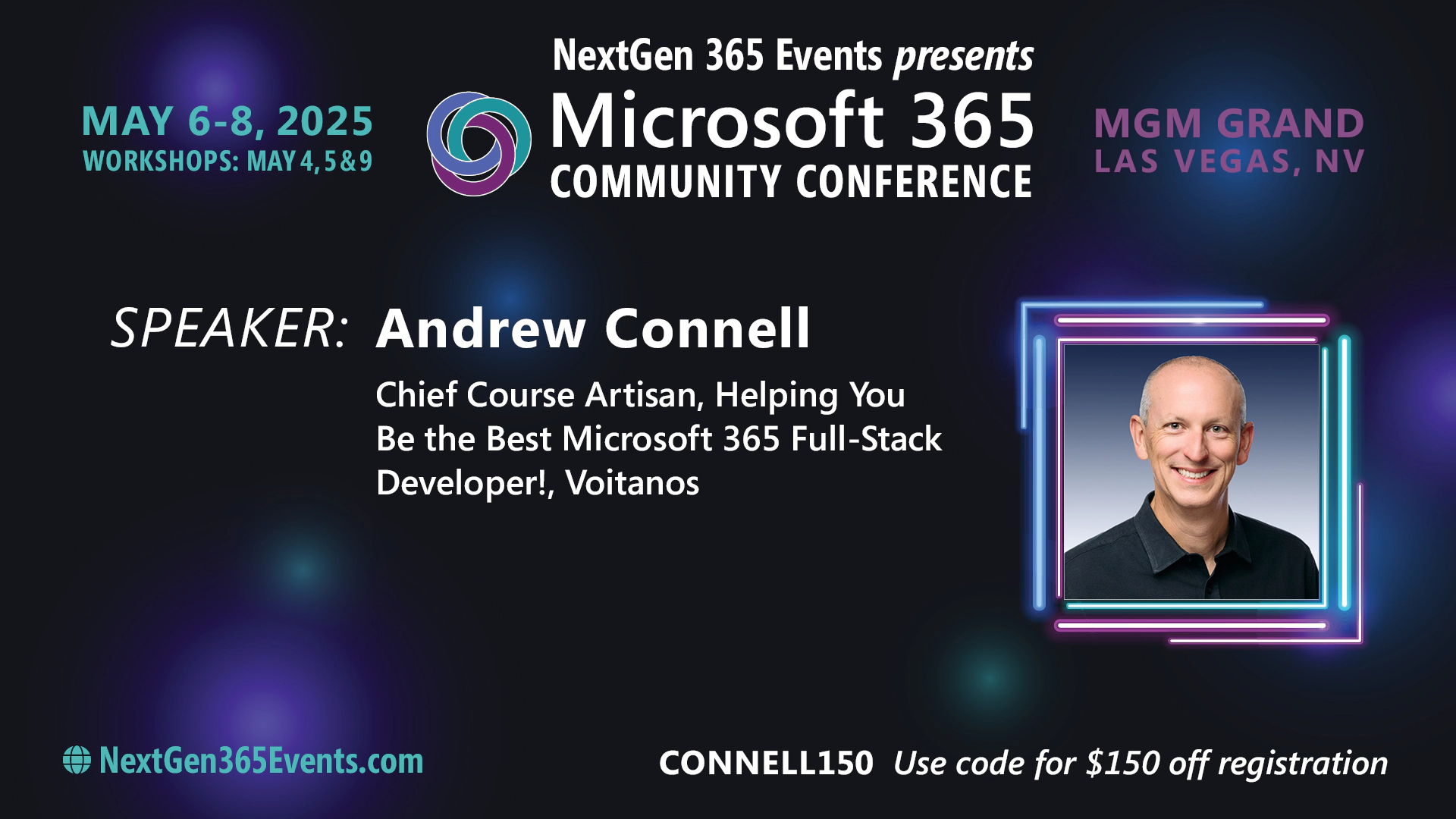 Join me - Microsoft 365 Community Conference - Las Vegas - May 2025