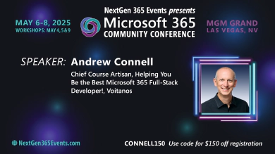 Join me - Microsoft 365 Community Conference - Las Vegas - May 2025