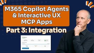 Integrate an MCP Apps server into a Microsoft 365 Copilot declarative agent Integrate an MCP Apps server into a Microsoft 365 Copilot declarative agent