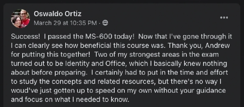 Congrats Oswaldo Ortiz! Congrats Oswaldo Ortiz!