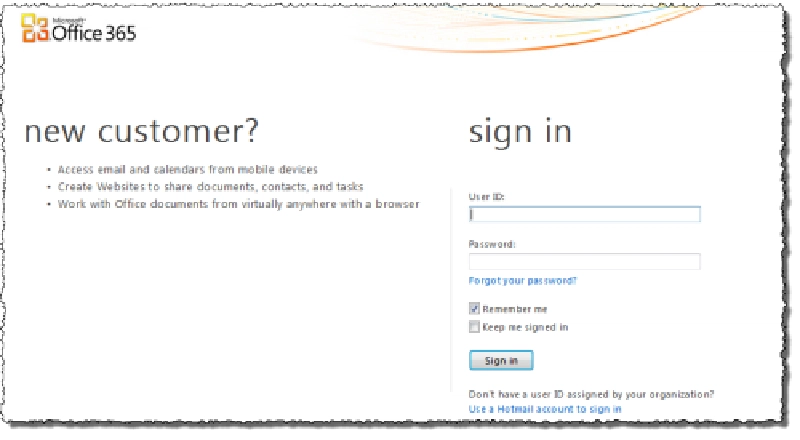 Signin Page for LiveID Signin Page for LiveID