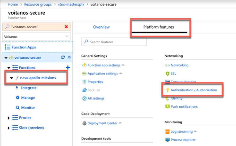 Azure Function - Authentication/Authorization