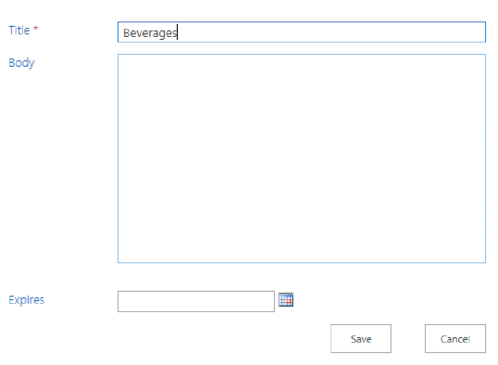 SharePoint Dynamic Value