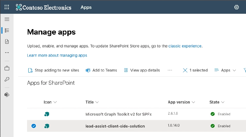 Tenant App Catalog: 'Sync to Teams' or 'Add to Teams' Tenant App Catalog: 'Sync to Teams' or 'Add to Teams'