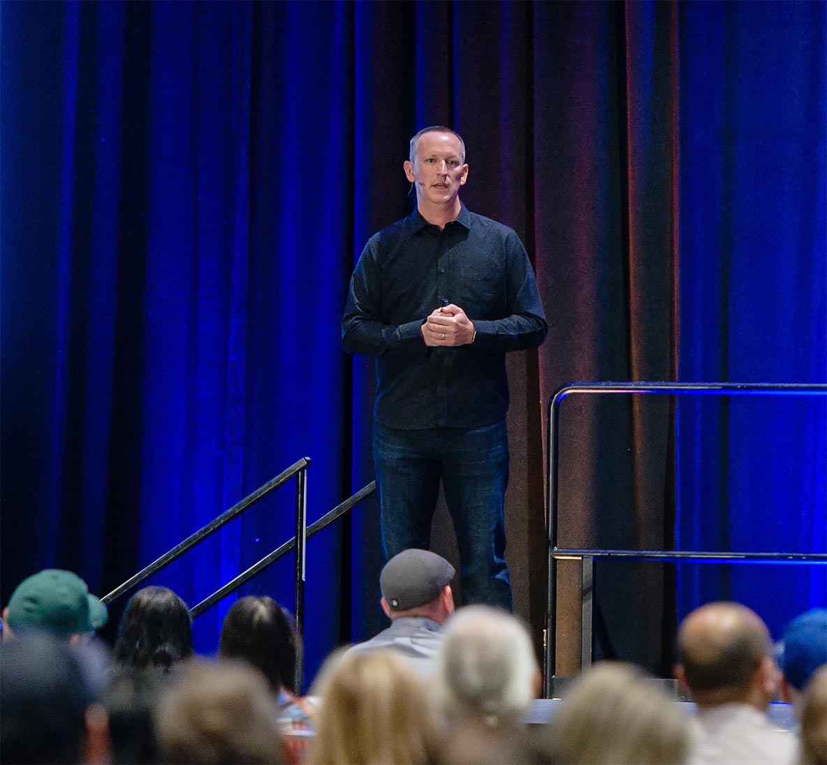 Andrew Connell, delivering the SPFest 2018 Seattle keynote