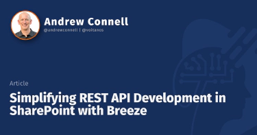 Simplifying REST API Development in SharePoint with Breeze