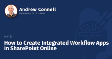 How to Create Integrated Workflow Apps in SharePoint Online