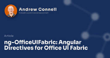 ng-OfficeUIFabric: Angular Directives for Office UI Fabric