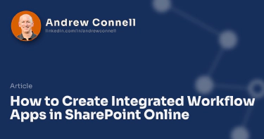 How to Create Integrated Workflow Apps in SharePoint Online