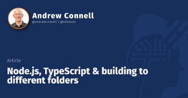 Node.js, TypeScript & building to different folders