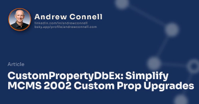 CustomPropertyDbEx: Simplify MCMS 2002 Custom Prop Upgrades