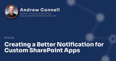 Creating a Better Notification for Custom SharePoint Apps