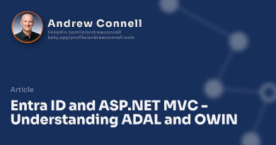 Entra ID and ASP.NET MVC - Understanding ADAL and OWIN