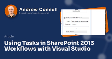 Using Tasks in SharePoint 2013 Workflows with Visual Studio