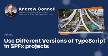 Use Different Versions of TypeScript in SPFx projects