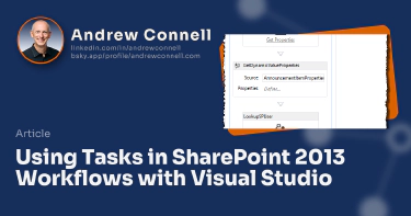 Using Tasks in SharePoint 2013 Workflows with Visual Studio