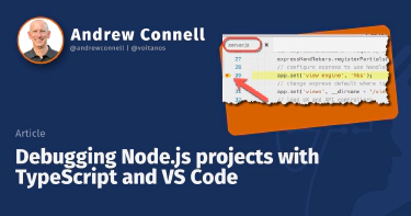 Debugging Node.js projects with TypeScript and VS Code