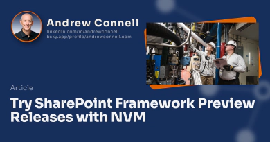 Try SharePoint Framework Preview Releases with NVM