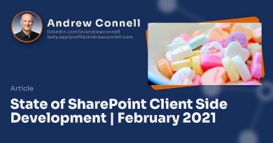 State of SharePoint Client Side Development | February 2021