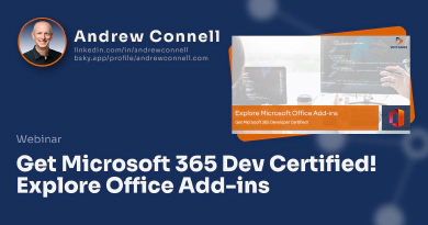 Get Microsoft 365 Dev Certified! Explore Office Add-ins