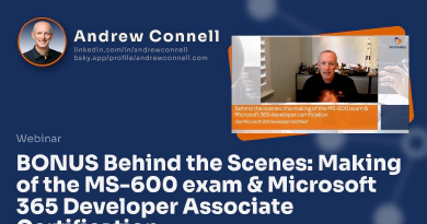 BONUS Behind the Scenes: Making of the MS-600 exam & Microsoft 365 Developer Associate Certification