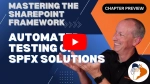 Chapter 'Automated testing of SharePoint Framework solutions' preview Chapter 'Automated testing of SharePoint Framework solutions' preview