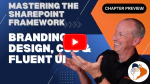 Chapter 'Branding & design: CSS, themes, and Fluent UI' preview